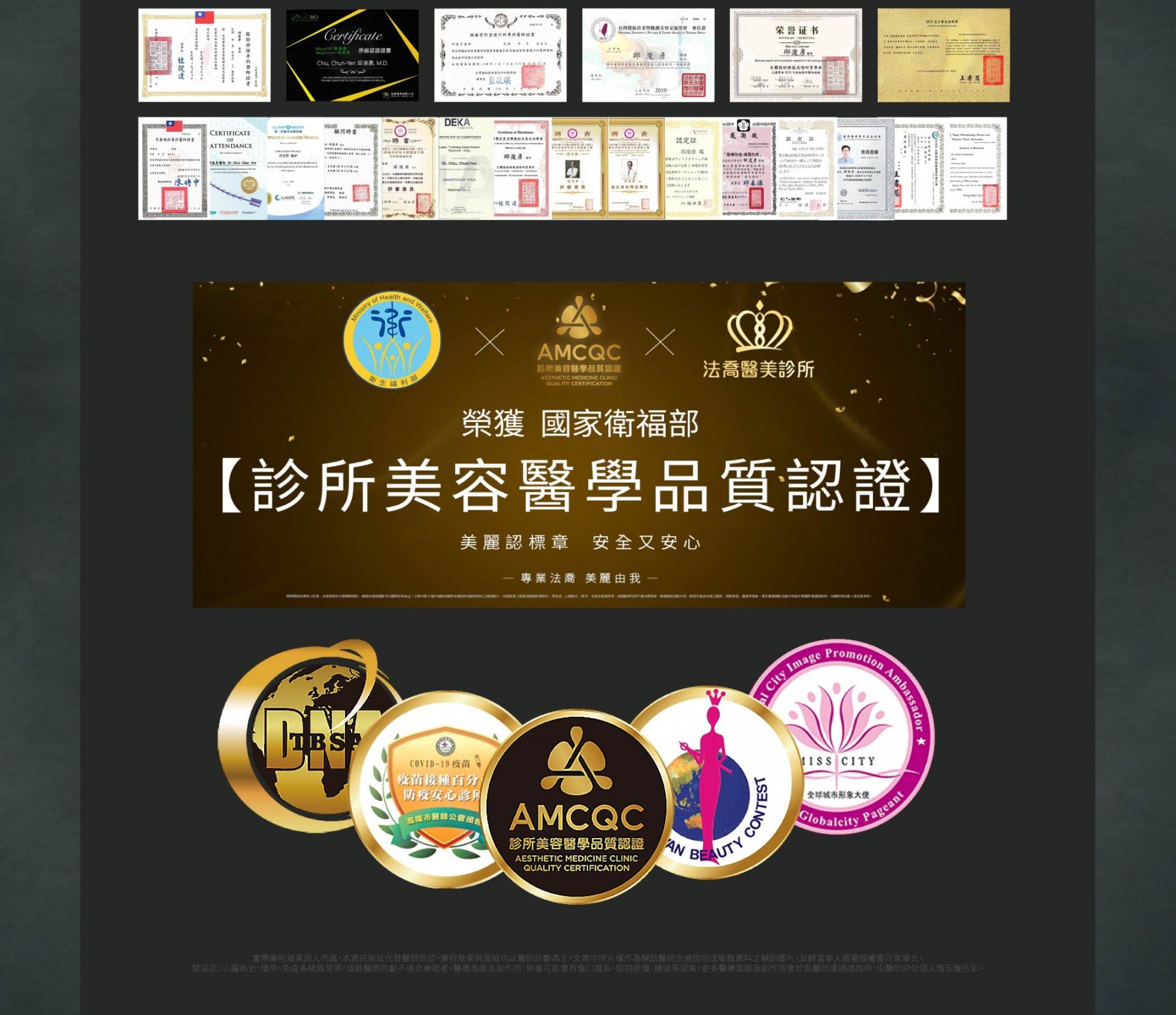 法喬維美獲頒獎章